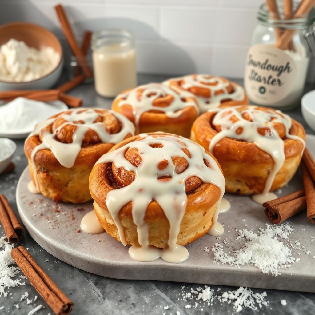 sourdough cinnamon roll recipe